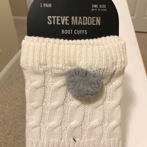 NWT Steve Madden boot cuffs